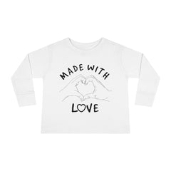 Made With Love Toddler Long Sleeve Tee