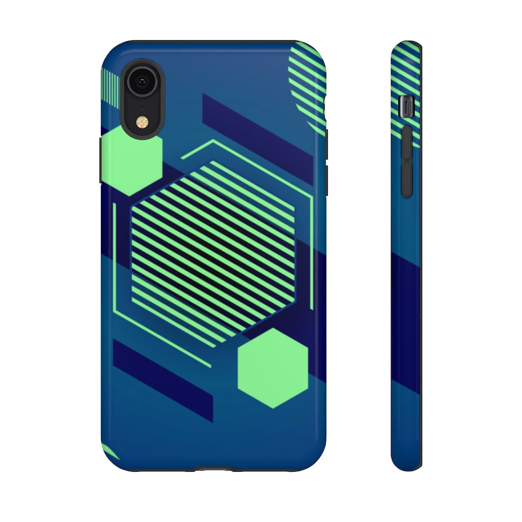 Hexagon Geometric iPhone Tough Cases
