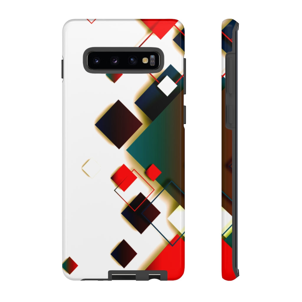 Cubed Geometric Samsung Galaxy Tough Cases