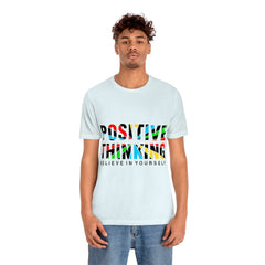 Positive Thinking Unisex Jersey Short Sleeve Tee