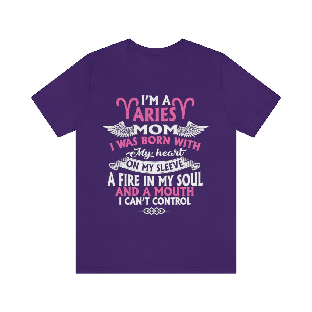 Aries Unisex Jersey Short Sleeve Tee