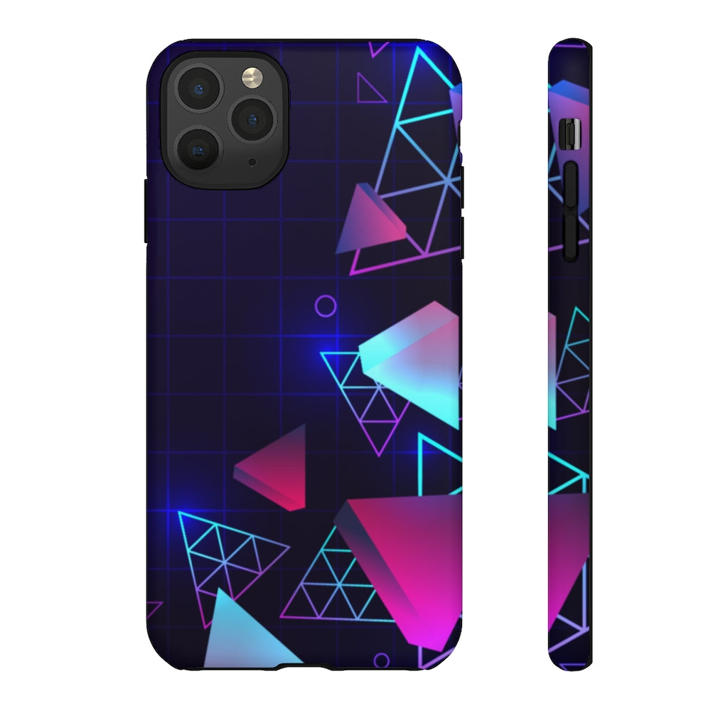 Retro Geometric iPhone Tough Cases
