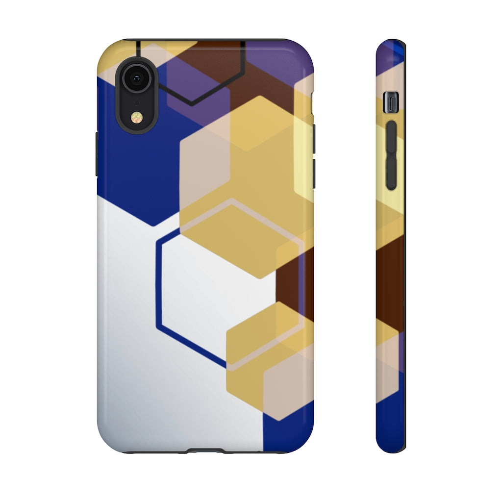 Hexagon Geometric iPhone Tough Cases