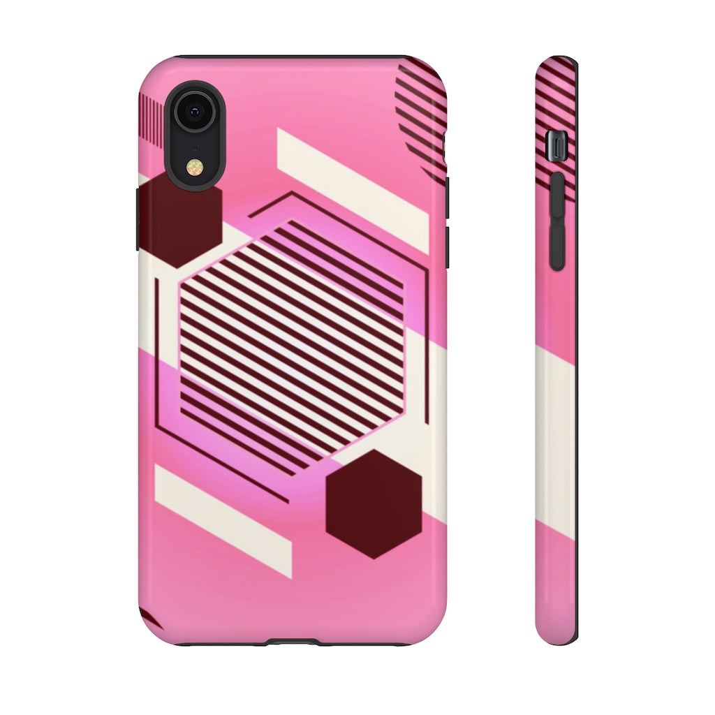 Hexagon Geometric iPhone Tough Cases