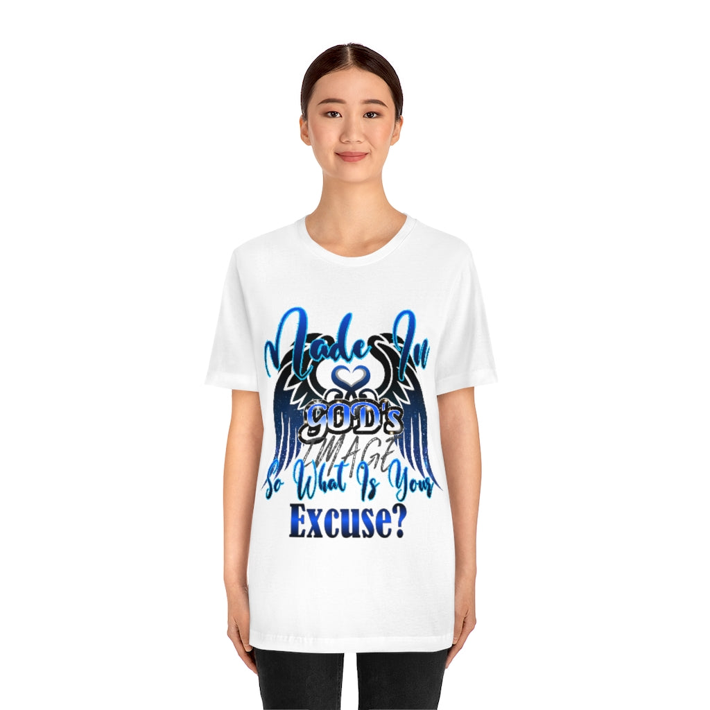Made In Gods Image Unisex Jersey Short Sleeve Tee