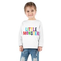 Little Monster Toddler Long Sleeve Tee