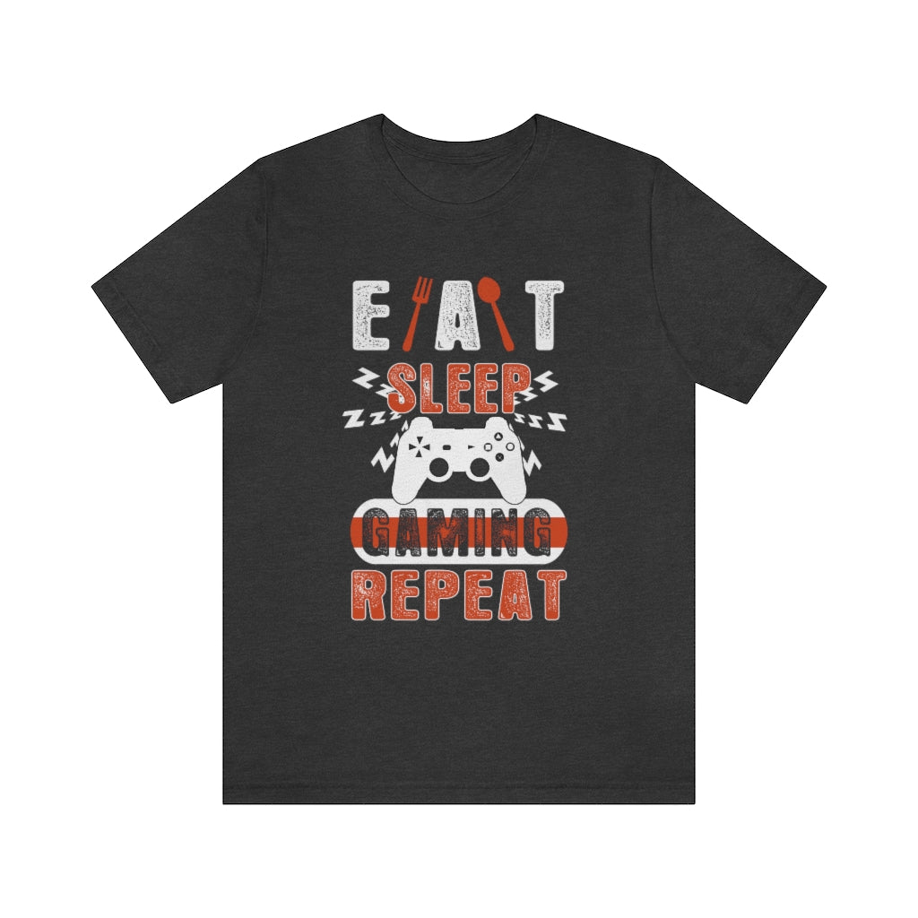 Gaming Repeat Unisex Jersey Short Sleeve Tee