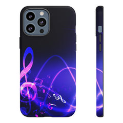 Floating Notes Music iPhone Tough Cases