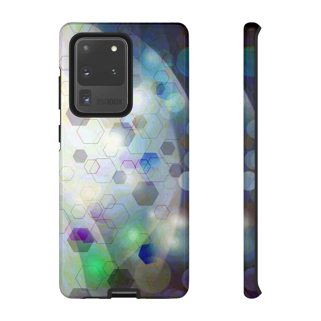 Hexagon Flash Geometric Samsung Galaxy Tough Cases