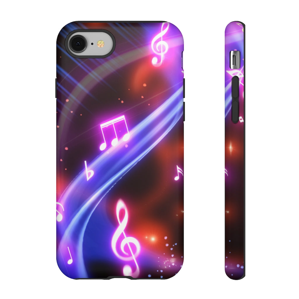 Mystic Swirl Music iPhone Tough Cases