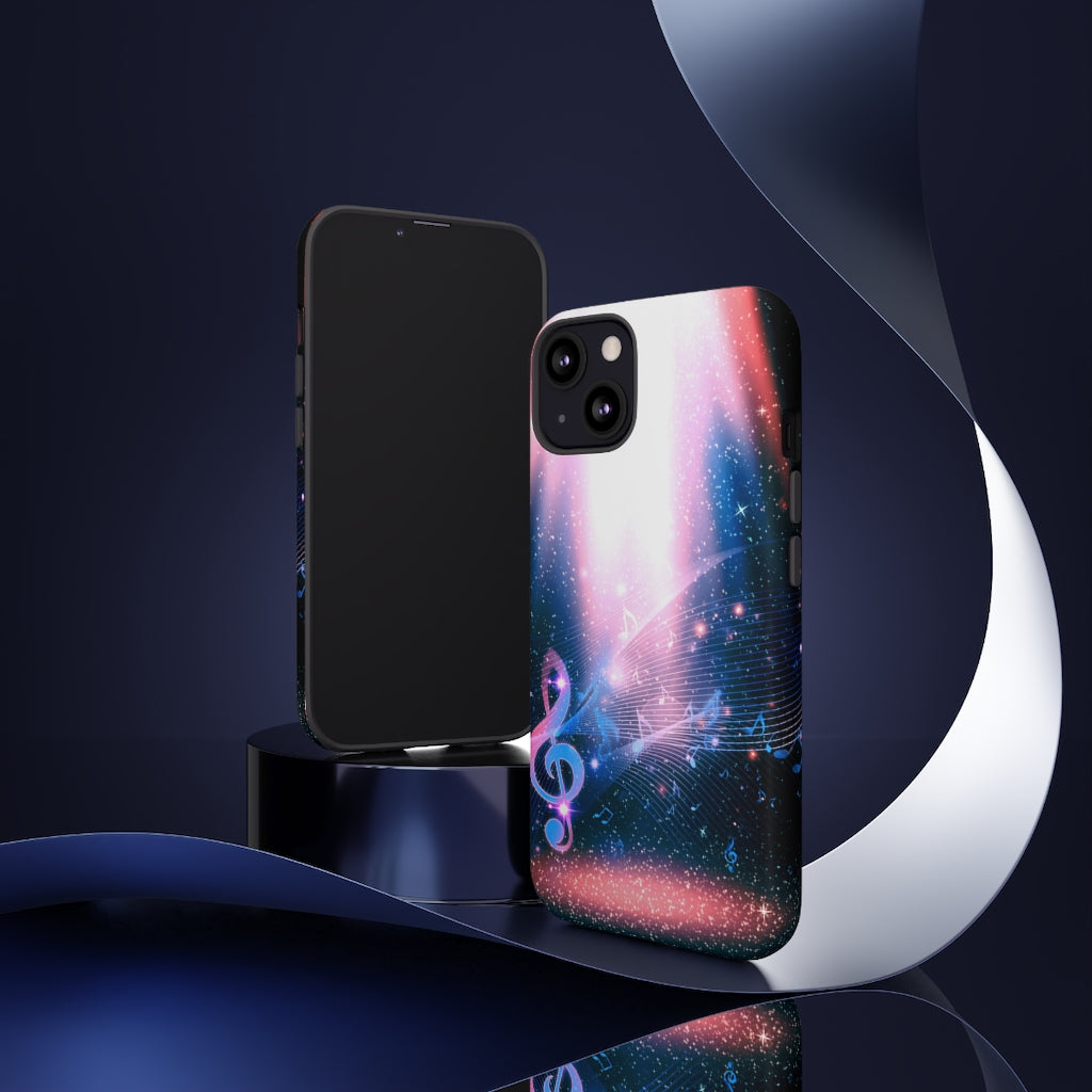 Star Rain Music iPhone Tough Cases