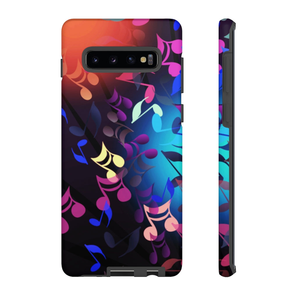 Scattered Notes Music Samsung Galaxy Tough Cases