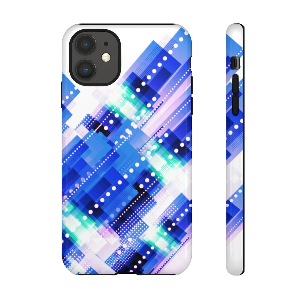 Ribbon Geometric iPhone Tough Cases