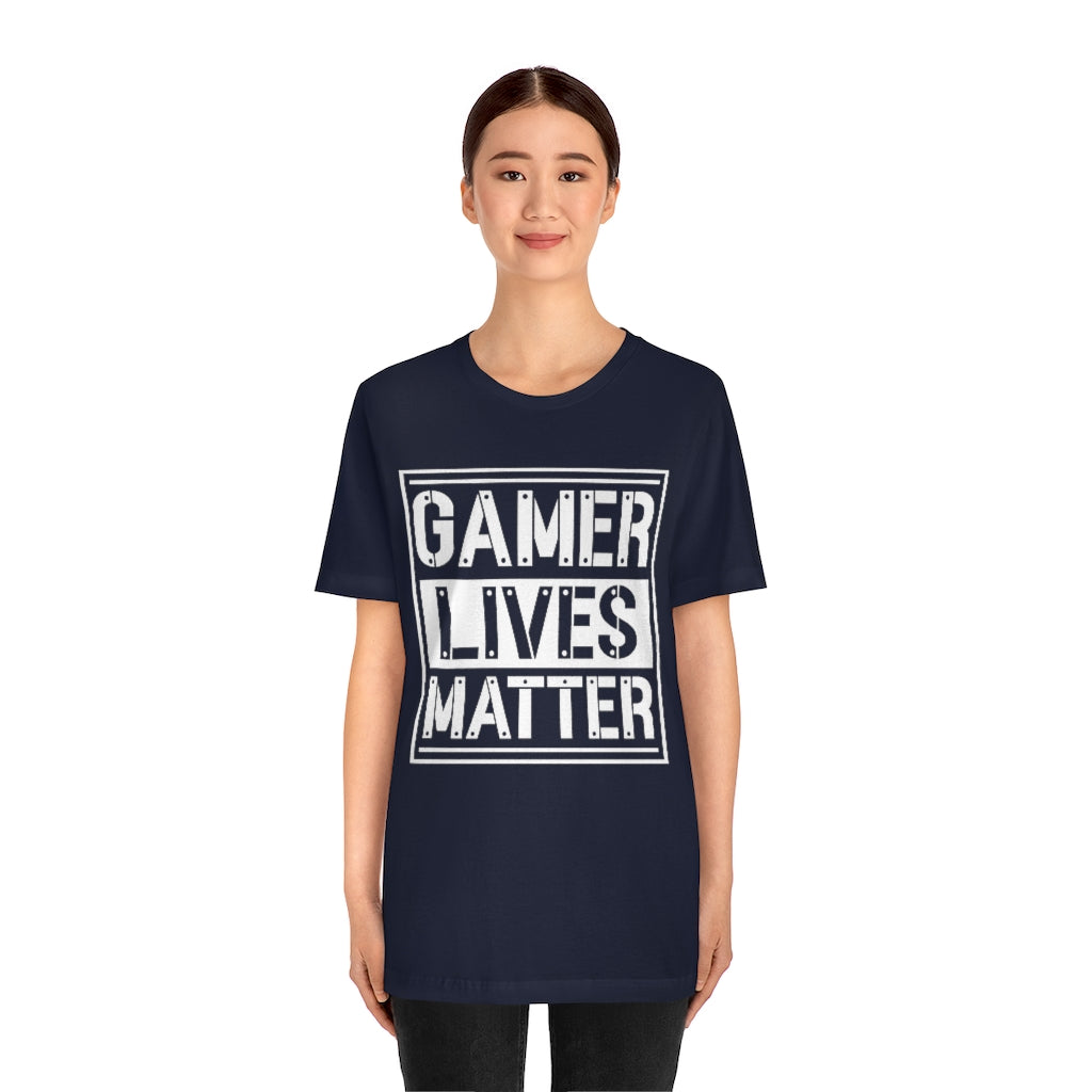 Gamer Lives Matter Unisex Jersey Short Sleeve Tee