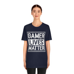 Gamer Lives Matter Unisex Jersey Short Sleeve Tee