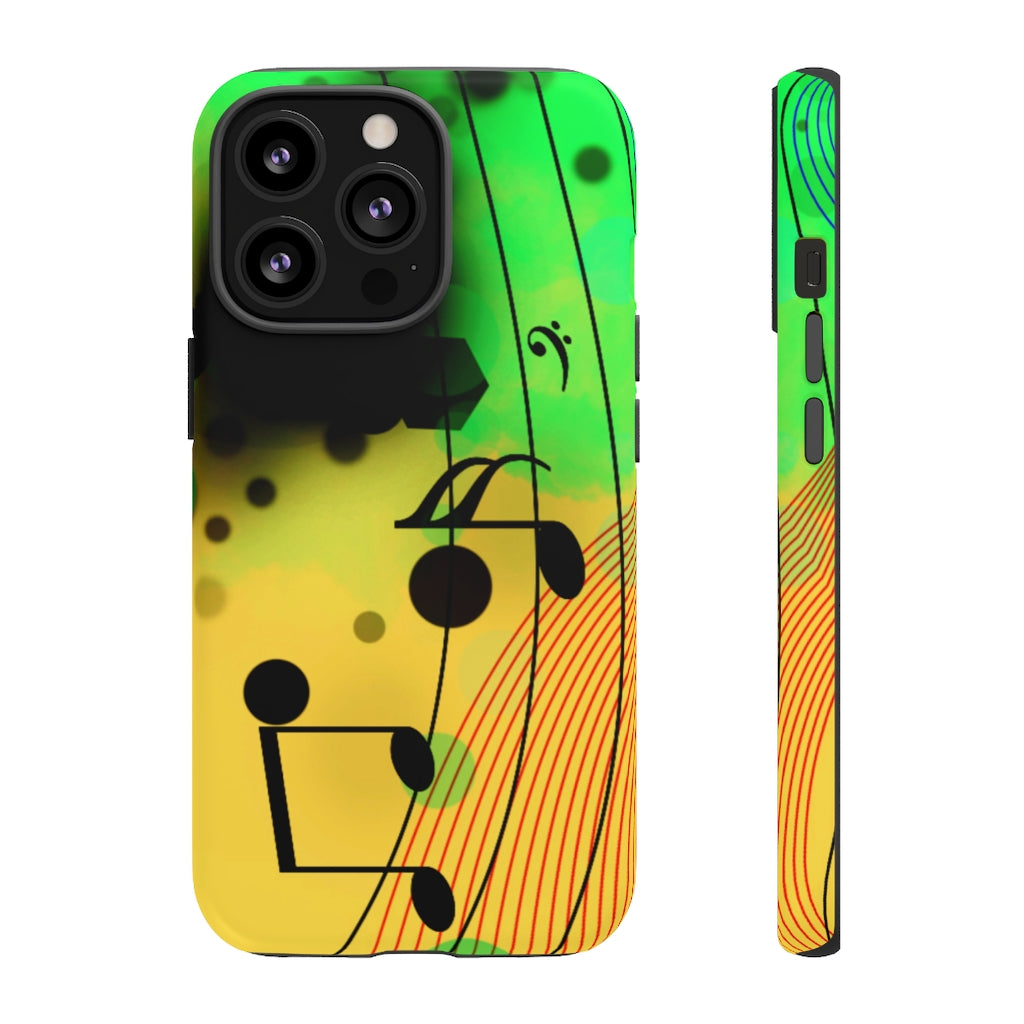 Lost Notes Music iPhone Tough Cases