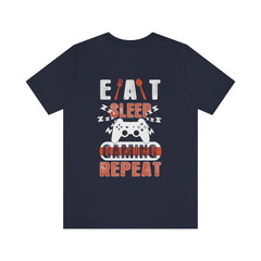 Gaming Repeat Unisex Jersey Short Sleeve Tee