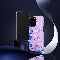 Splash Of Music iPhone Tough Cases