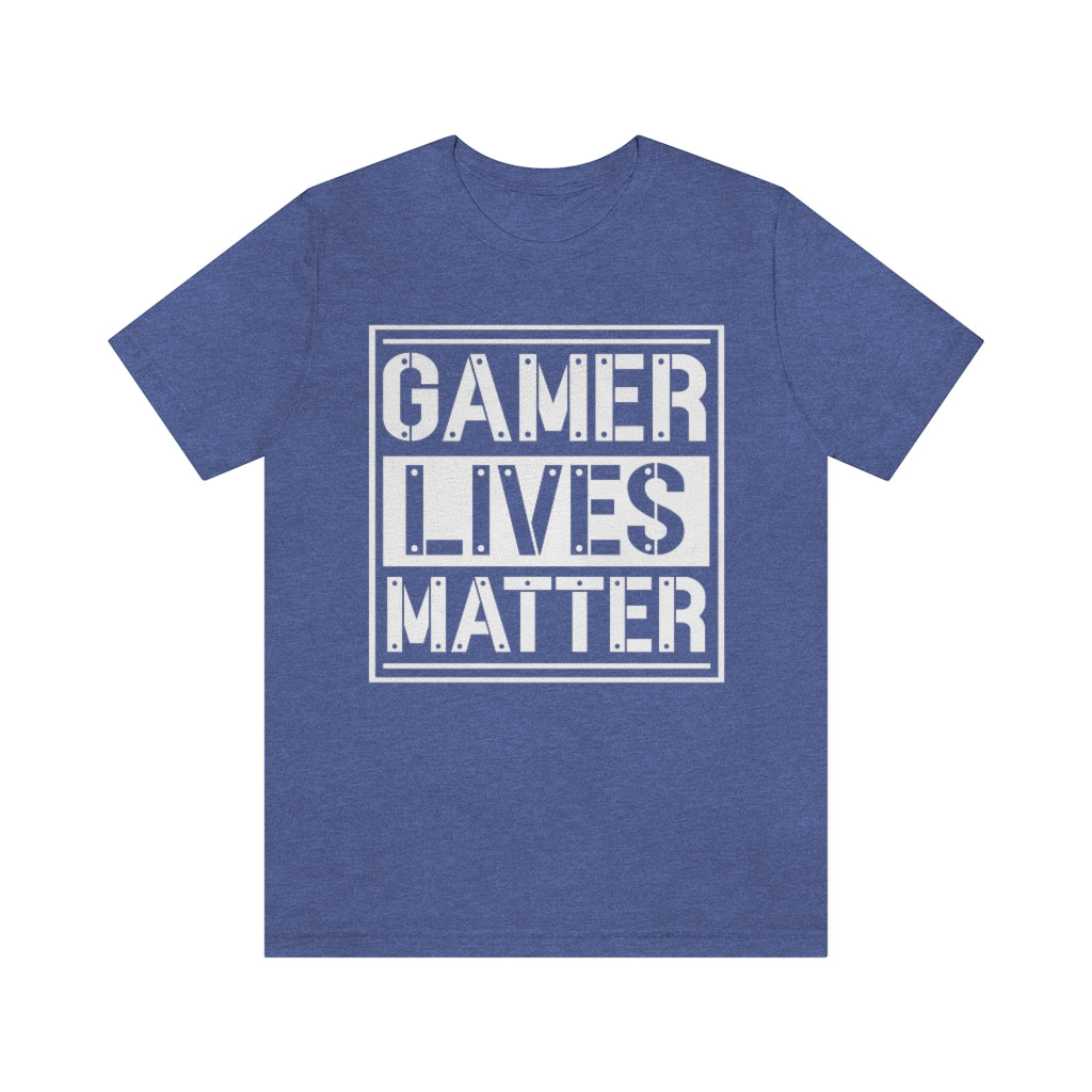 Gamer Lives Matter Unisex Jersey Short Sleeve Tee