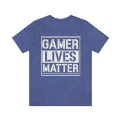 Gamer Lives Matter Unisex Jersey Short Sleeve Tee
