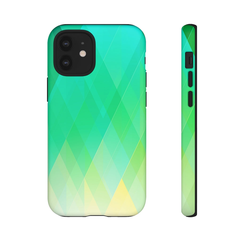 Plaid Geometric iPhone Tough Cases