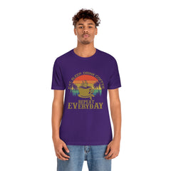 Coffee Repeat Unisex Jersey Short Sleeve Tee