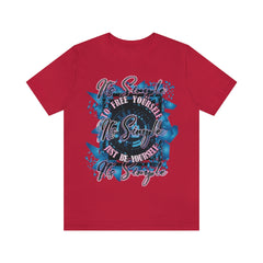 Free Yourself Be Yourself Unisex Jersey Short Sleeve Tee