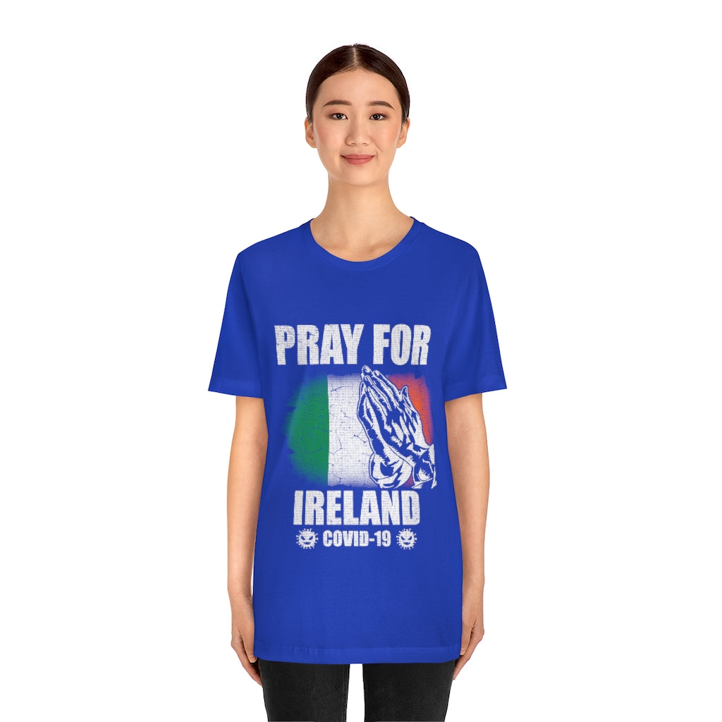 Pray For Ireland Unisex Jersey Short Sleeve Tee