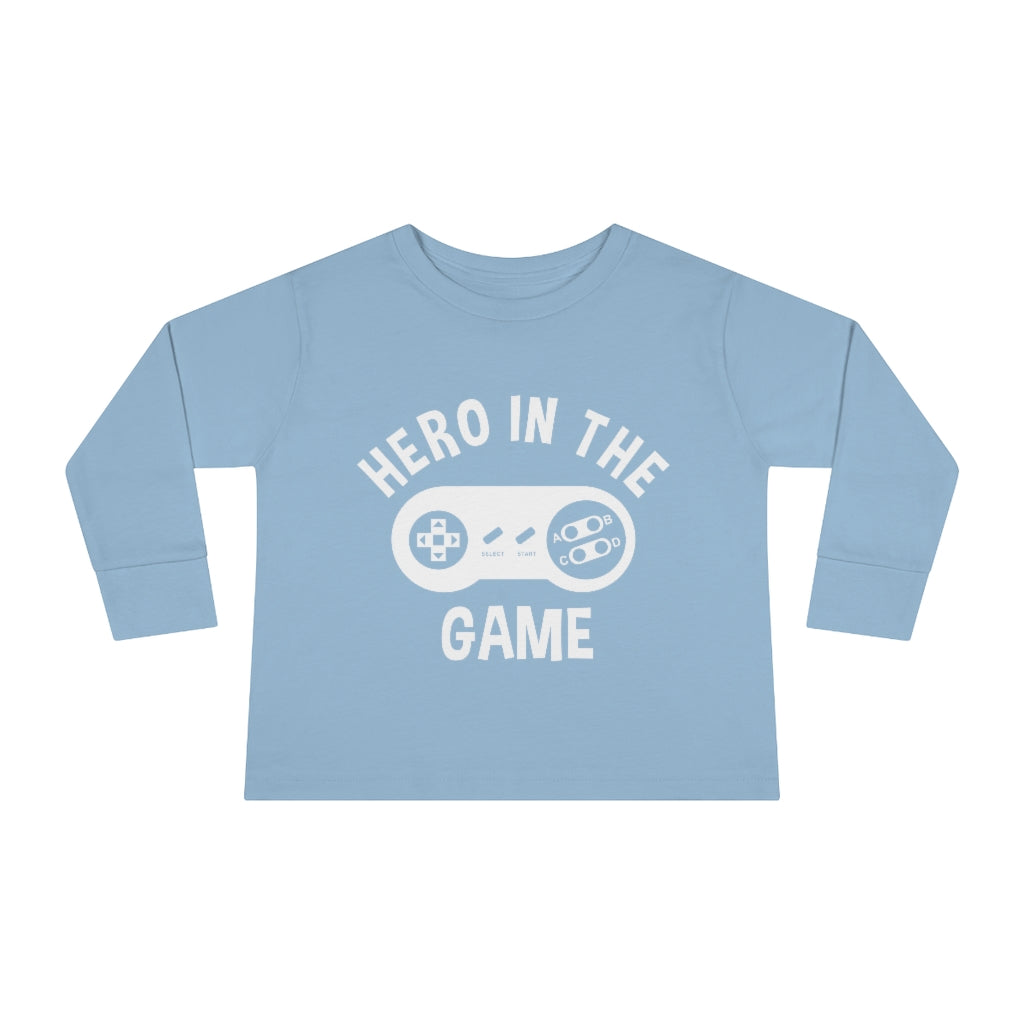 Game Hero Toddler Long Sleeve Tee