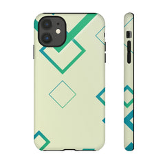 Boxed Geometric iPhone Tough Cases