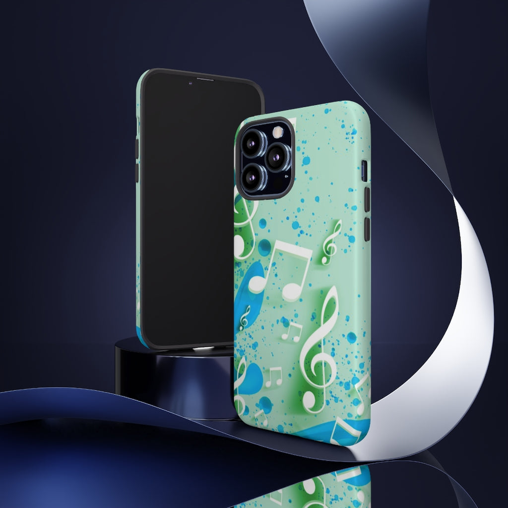 Splash Of Music iPhone Tough Cases