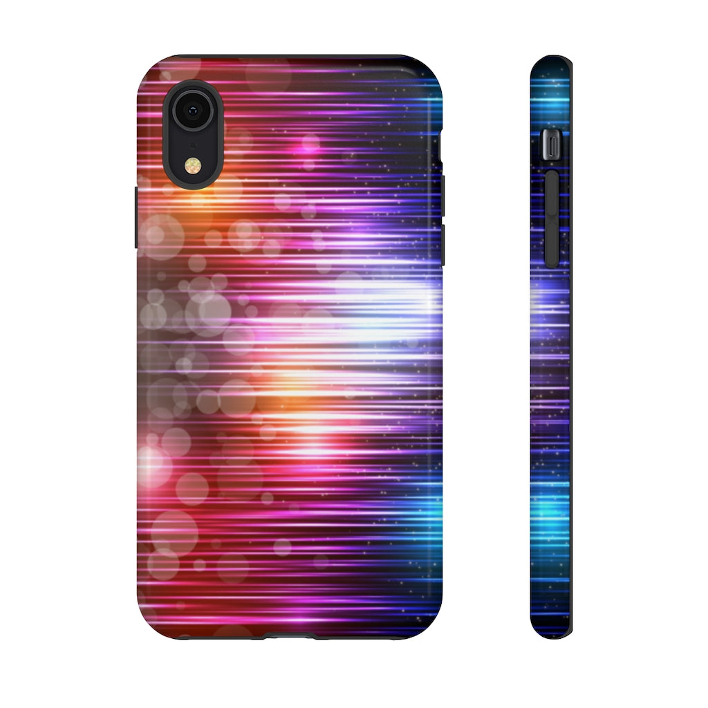 Warp Speed Geometric iPhone Tough Cases