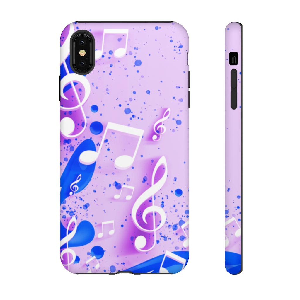 Splash Of Music iPhone Tough Cases