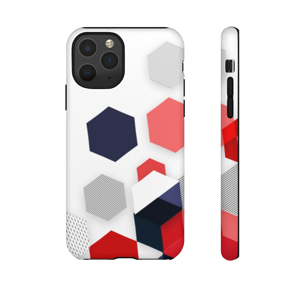 Hexagon Geometric iPhone Tough Cases