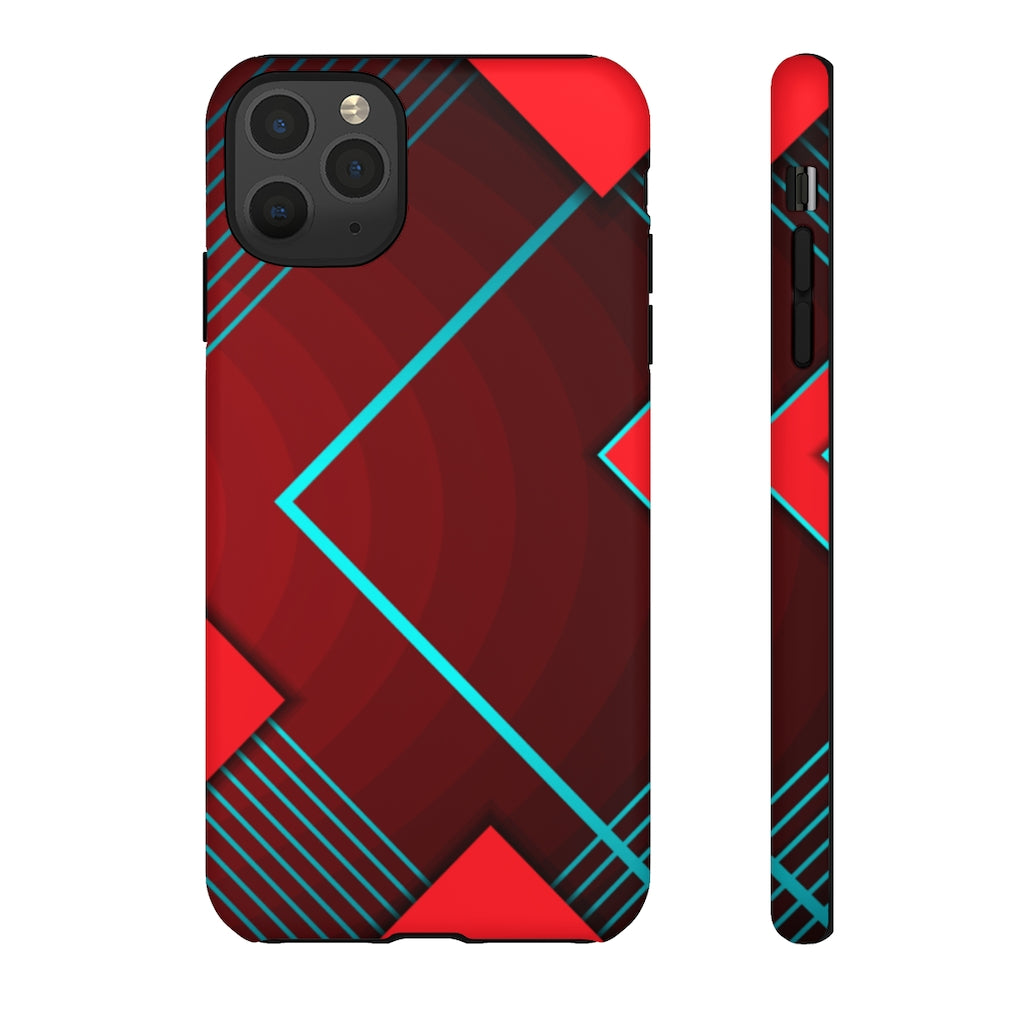 Chopped Geometric iPhone Tough Cases