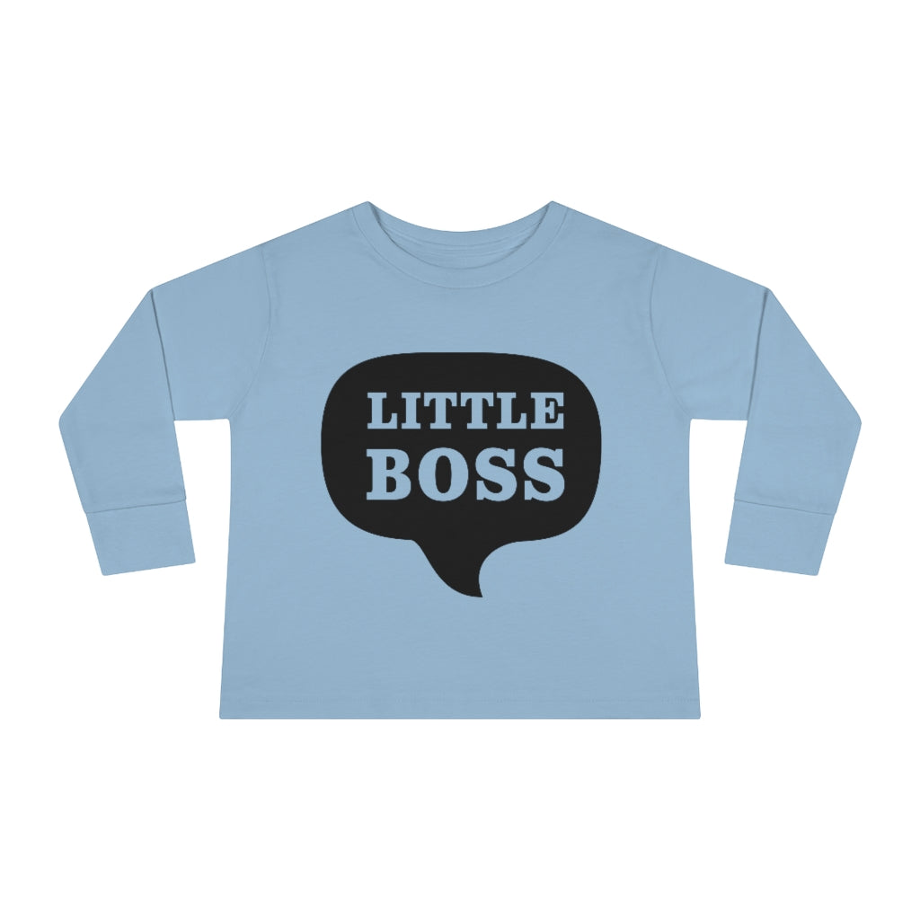 Little Boss Toddler Long Sleeve Tee