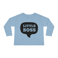 Little Boss Toddler Long Sleeve Tee