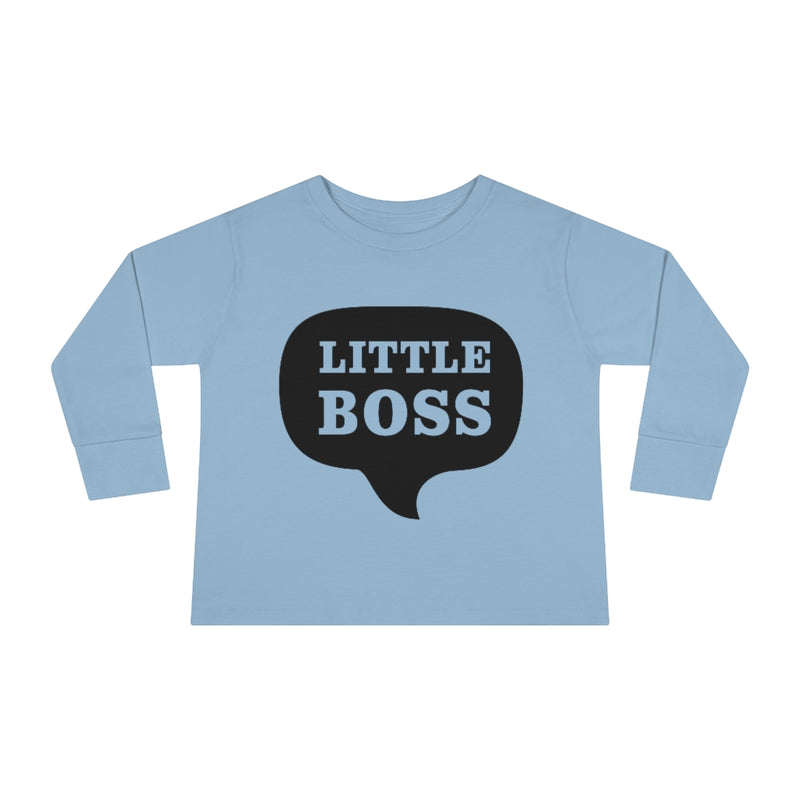 Little Boss Toddler Long Sleeve Tee