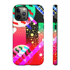Zigzag Geometric iPhone Tough Cases