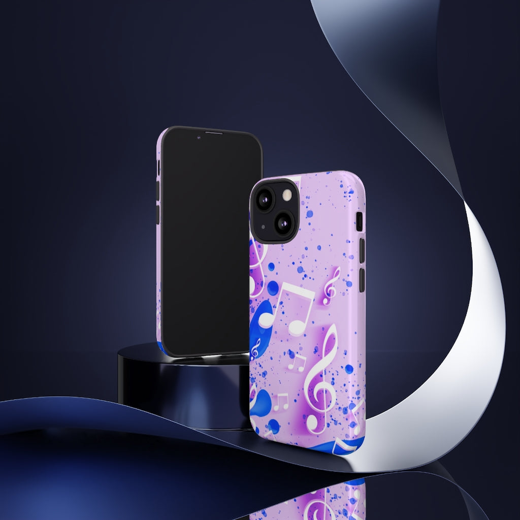 Splash Of Music iPhone Tough Cases