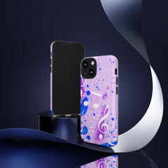Splash Of Music iPhone Tough Cases