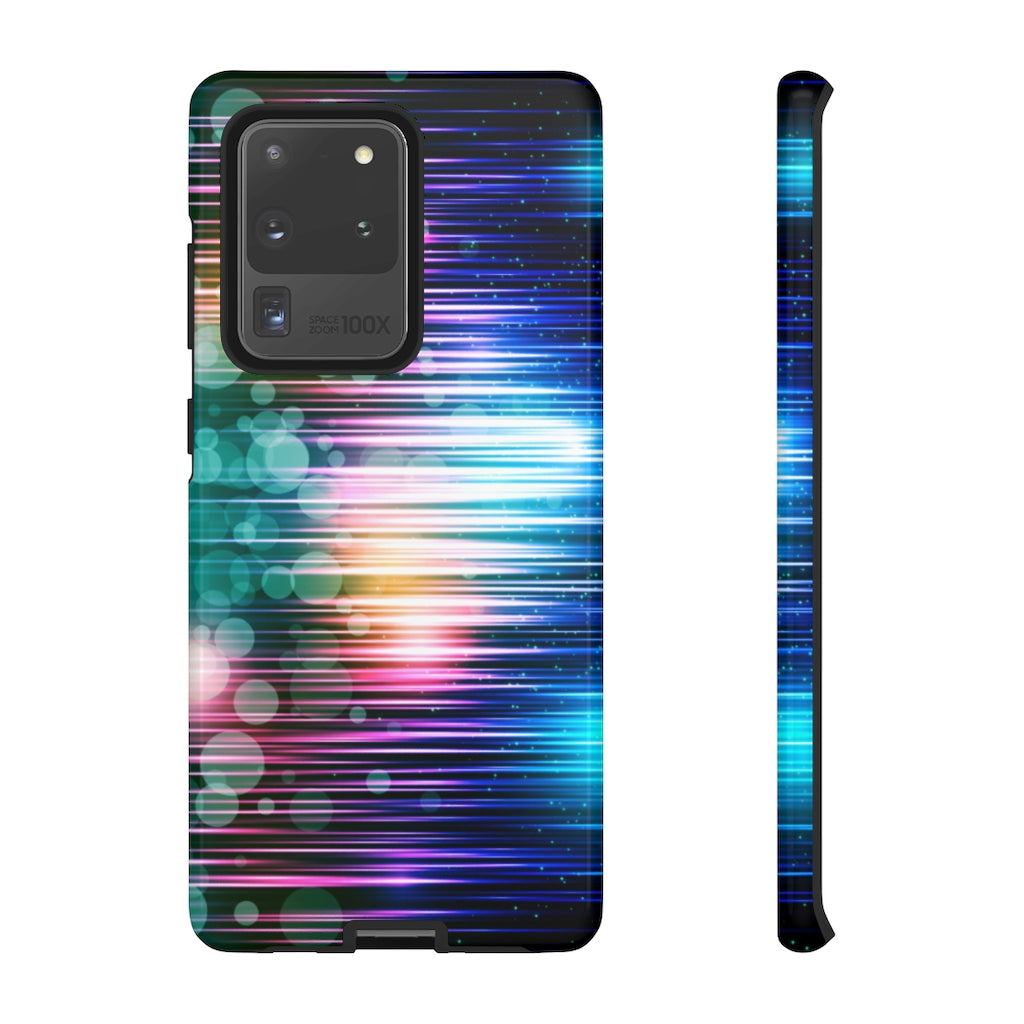 Warp Speed Geometric Samsung Galaxy Tough Cases