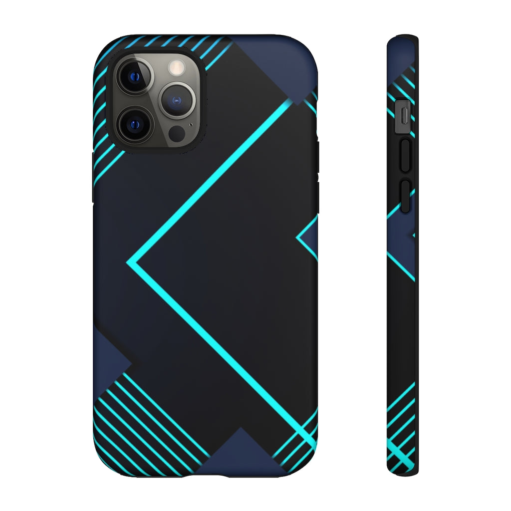 Chopped Geometric iPhone Tough Cases