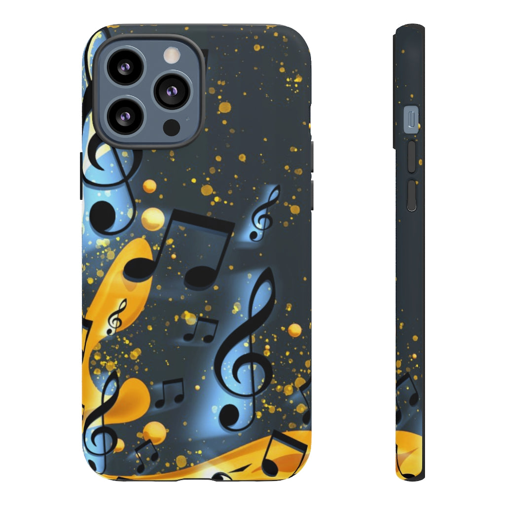 Splash Of Music iPhone Tough Cases
