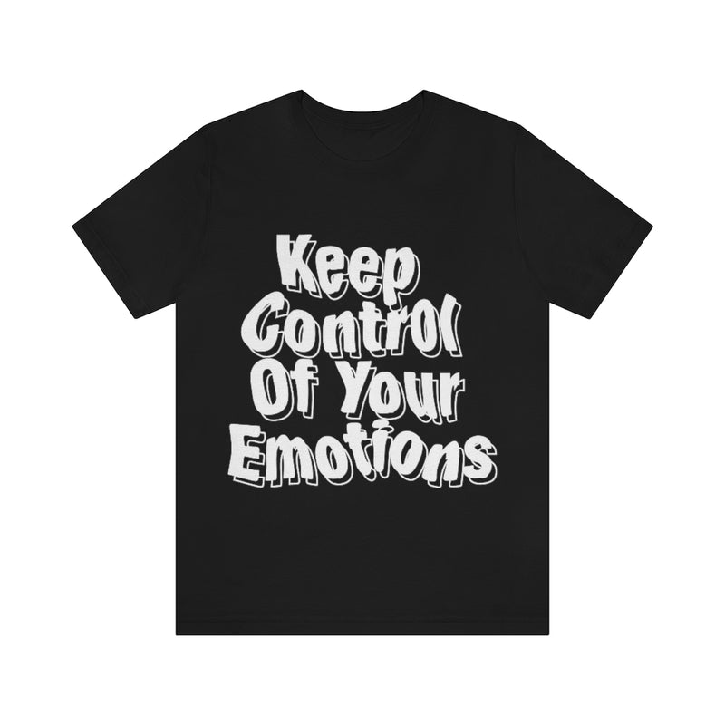 Keep Control Unisex Jersey Short Sleeve Tee