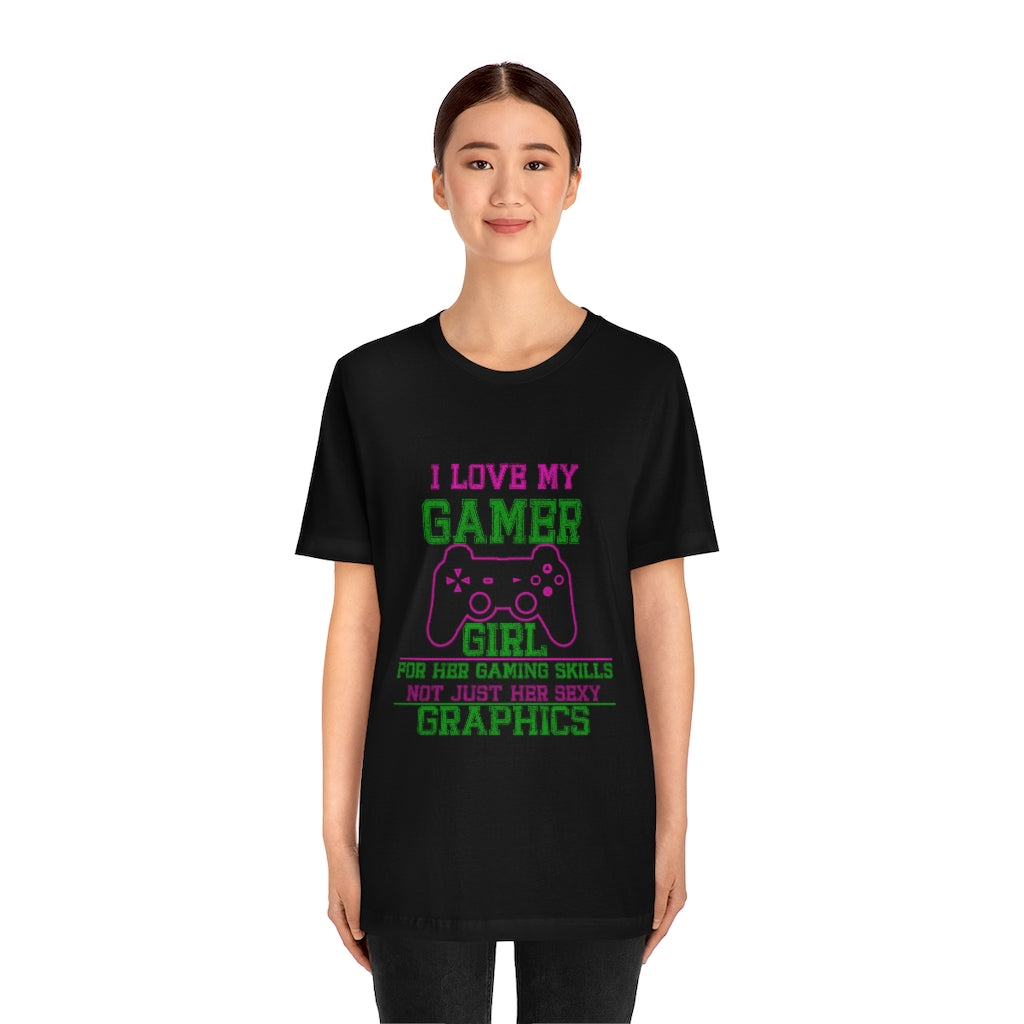 Gamer Girl Unisex Jersey Short Sleeve Tee