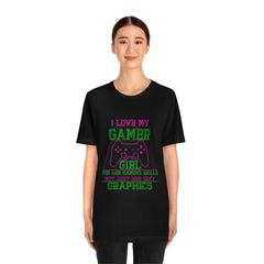 Gamer Girl Unisex Jersey Short Sleeve Tee