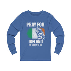 Pray For Ireland Unisex Jersey Long Sleeve Tee