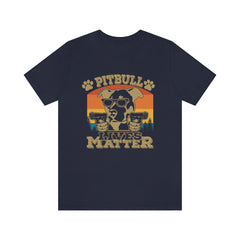 Pittbull Lives Matter Unisex Jersey Short Sleeve Tee