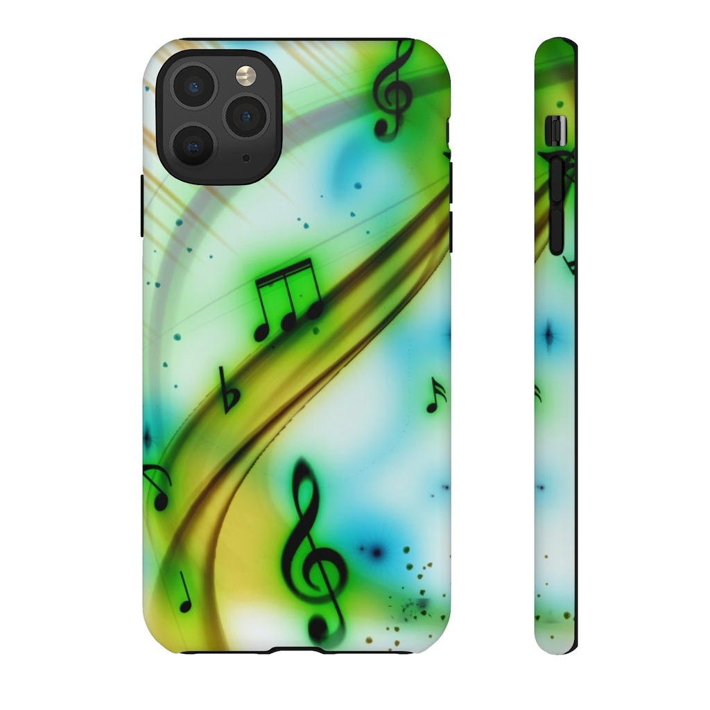 Mystic Swirl Music iPhone Tough Cases